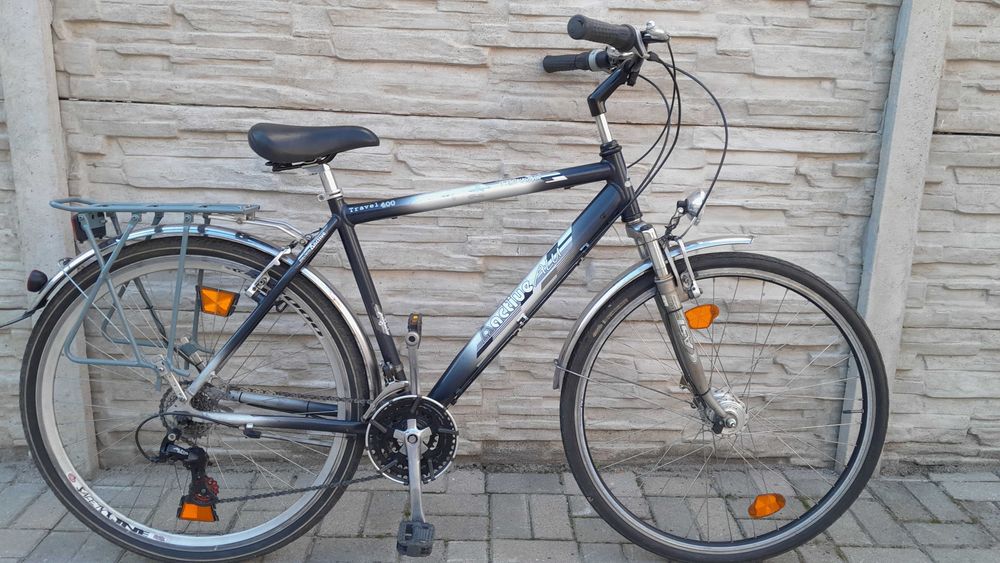 Wysyłka Dowóz ACTIVE alu trekking 28 3x7 shimano sprawny