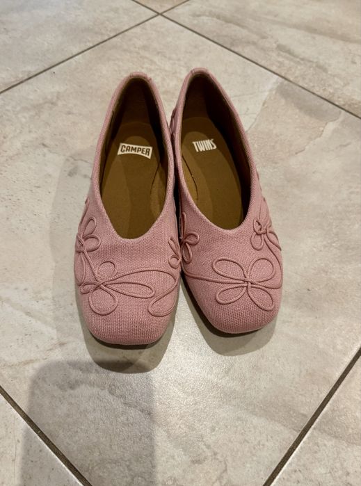 Рожеві балетки Camper Twins 37