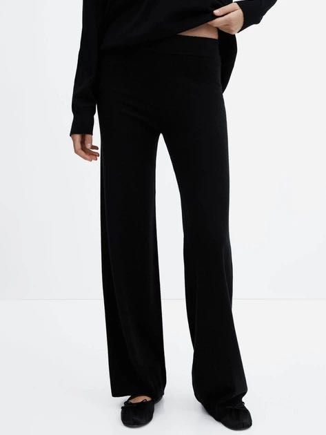 Брюки трикотажні Mango теплі