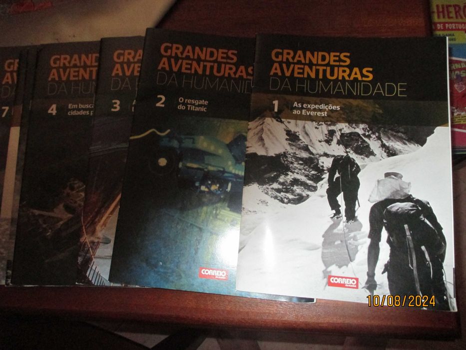 11  revistas Grandes aventuras da humanidade