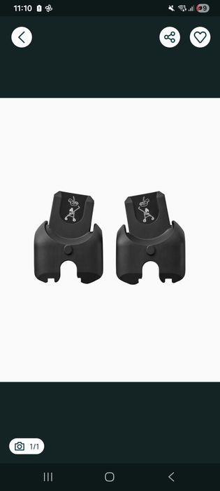 Adaptadores Maxicosi para ovos Maxicosi ou Bebeconfort