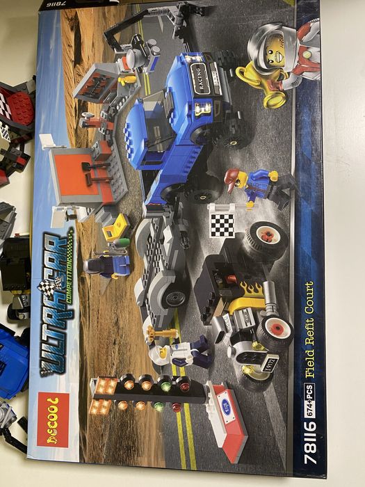 Конструктор Автомайстерня доя хлопчика 674 дет