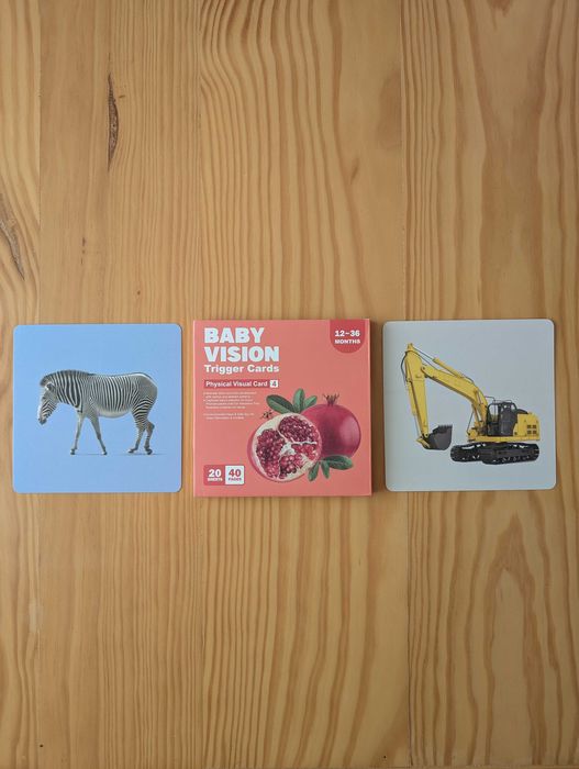 Pack Cartões Educativos para Bebé (0-3 Anos) | Estimulação e Aprendizagem Montessori