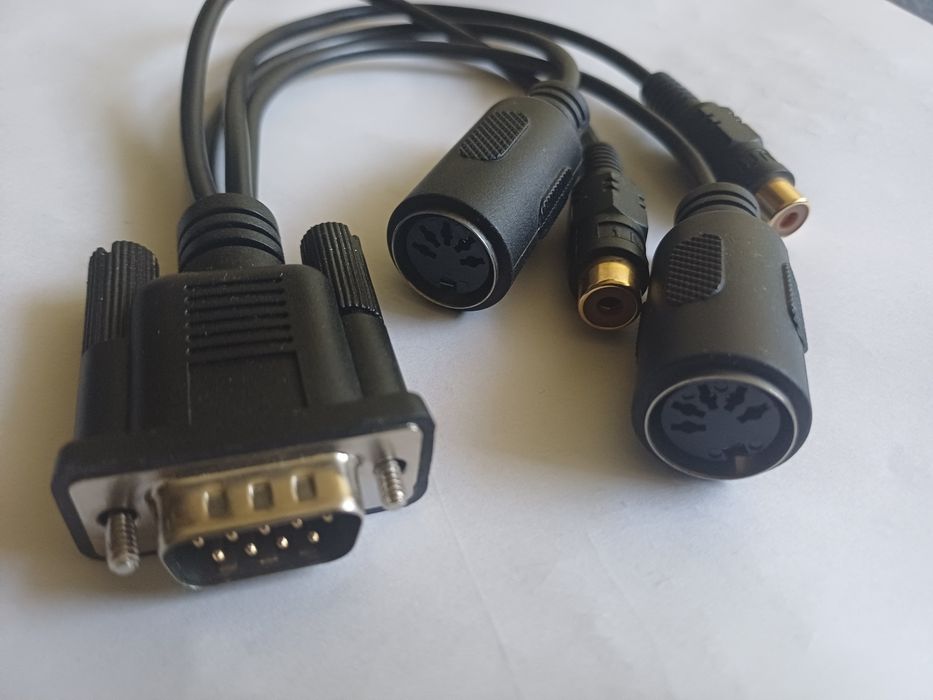Przewód midi  COM - 2x DIN/RCA