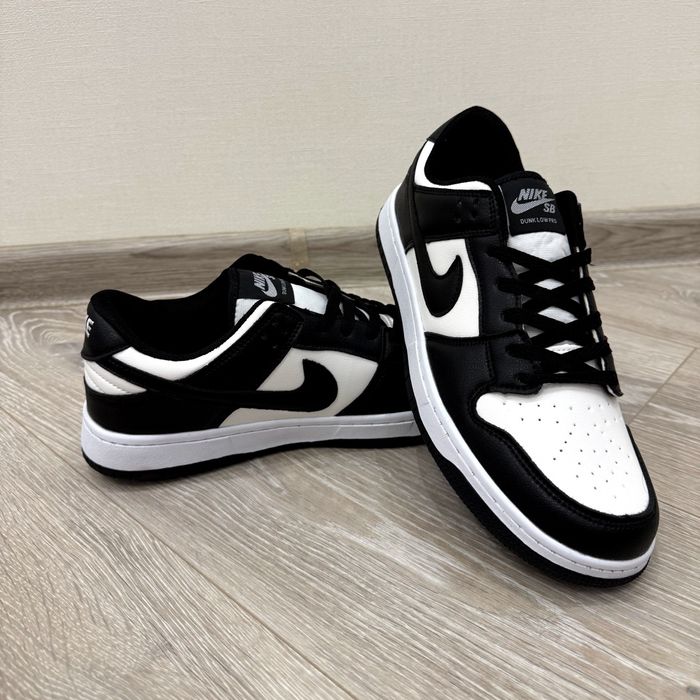 Nike Dunk Low Panda чорно-білі кросівки нові