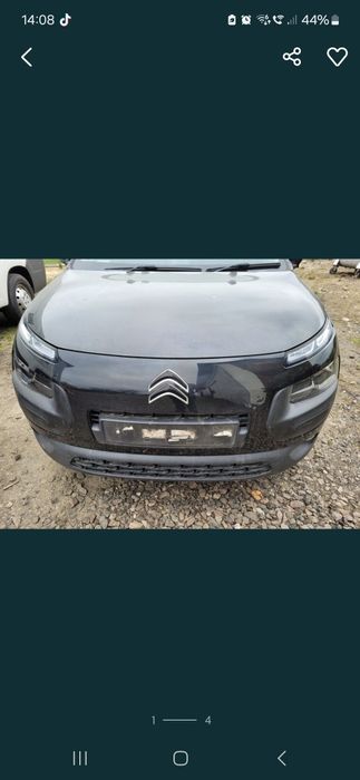 Zderzak przedni citroen c4 cactus kompletny