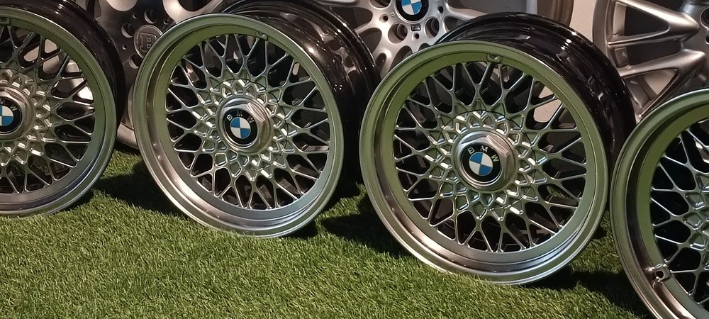 Jantes BBS 15 bmw style 5 originais, pintura policromada como novas