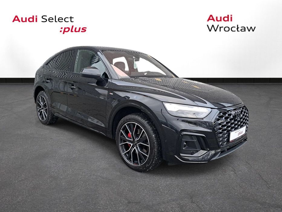 Audi Q5 Sportback 40 TDI 204 KM S line Matrix LED Virtual Kamery 360 Bang Masaż Hak