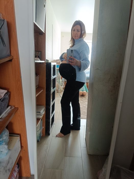 Штани - кльош для вагітних