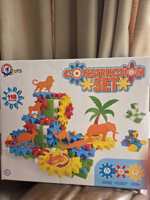 Конструктор з шестернями «ТехноК», 118 деталей ТехноК (3763)