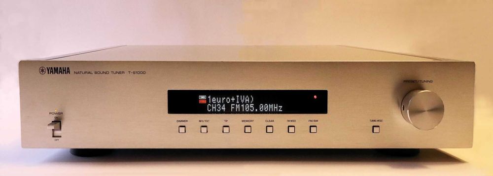 Sintonizador e Amplificador Yamaha