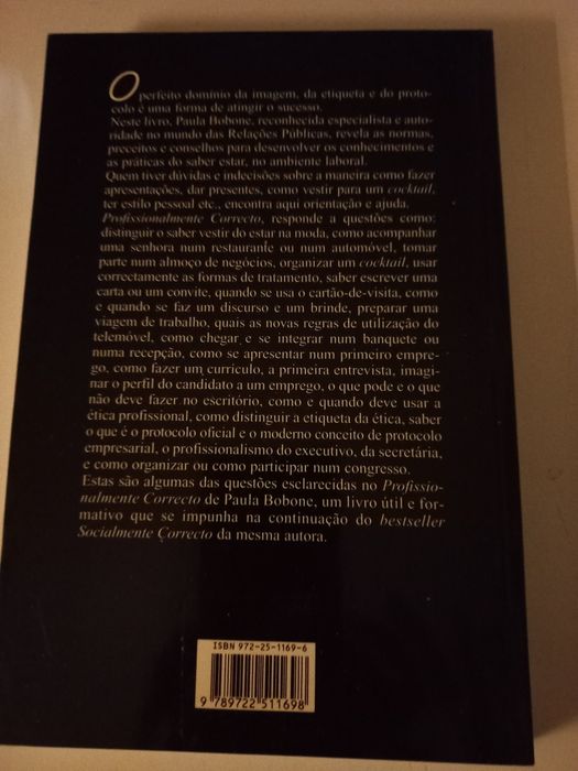 Livro novo Ptofissionalmente Correcto