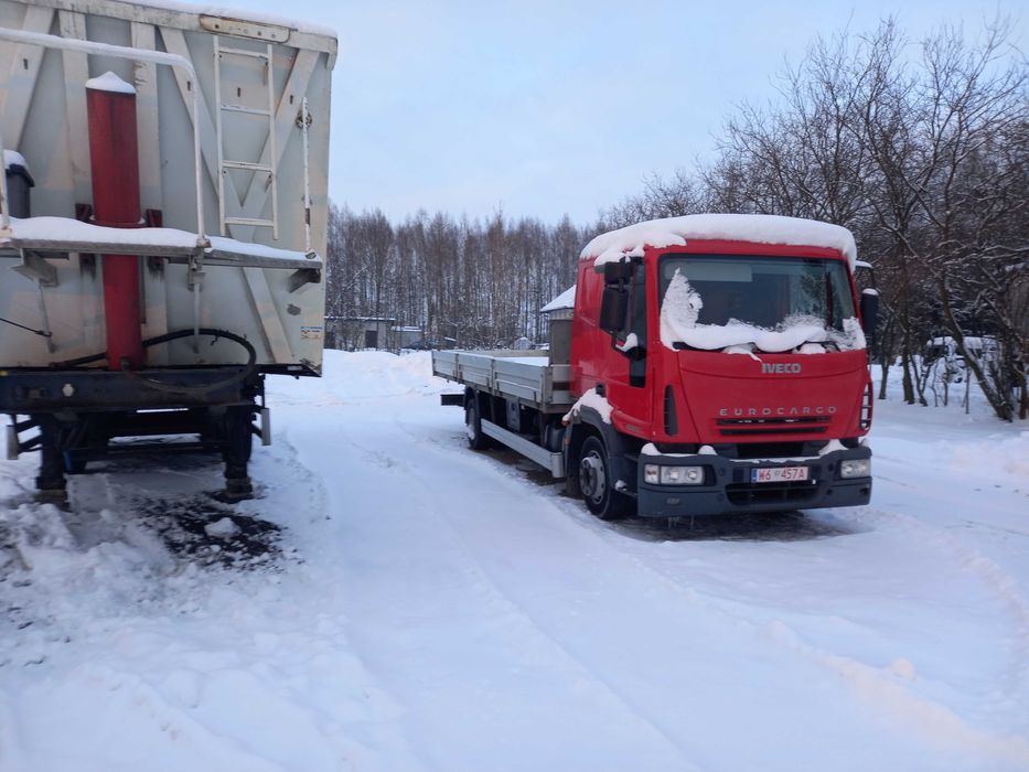 Iveco Eurocargo , dł.skrzyni 7,20m , ład. 6,3 ton.