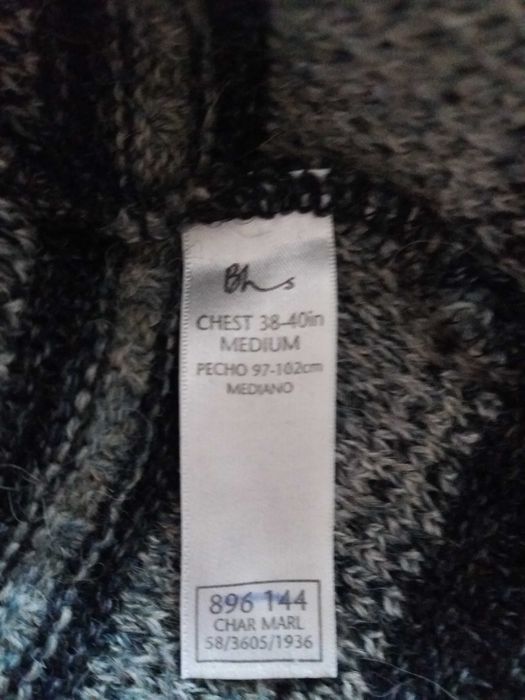 Свитер мужской шерстяной