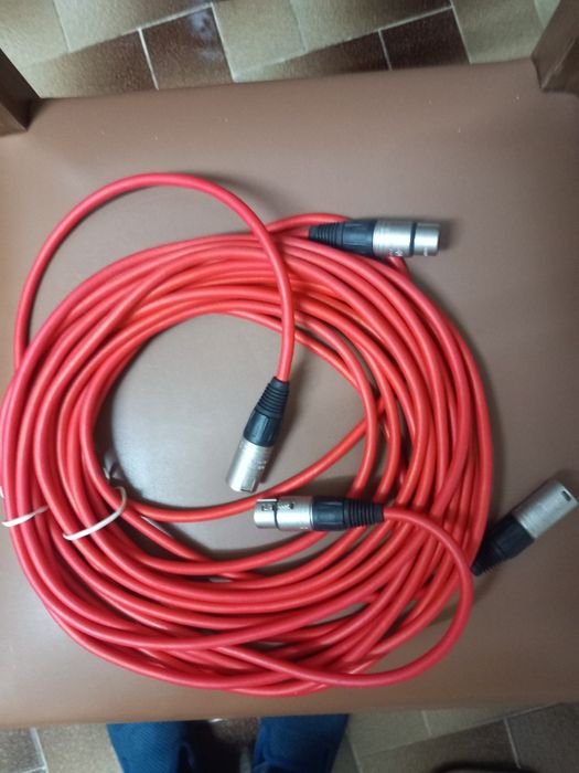 Cabo de 6 metros NEUTRIK NC*MX
XLR fêmea e XLR macho