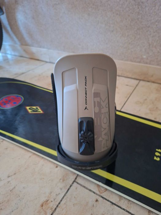 Snowbord K2,buty Salomon.