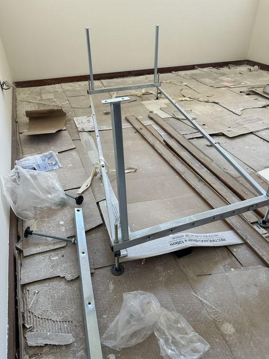 Estrutura banheira sanitana