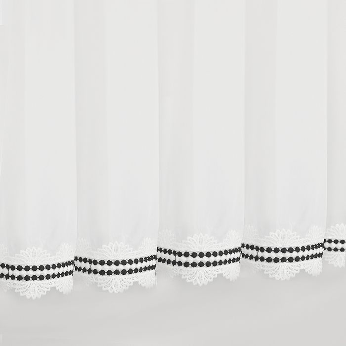 ‼️WYPRZEDAŻ ‼️Gotowa firanka 150x300 prosta biała