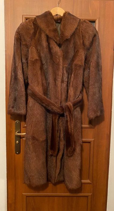 Futro naturalne Nutria brązowe