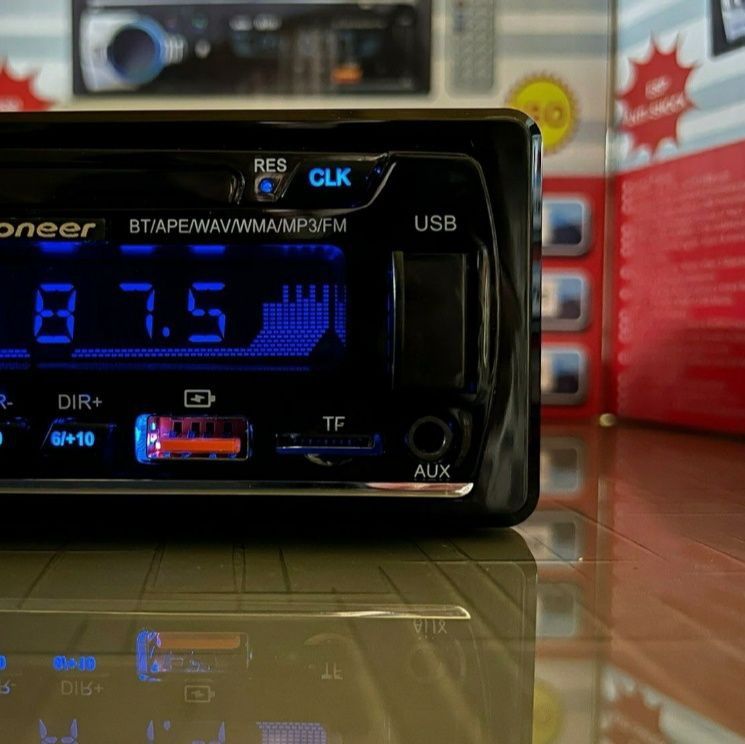 Автомагнитола Pioneer c блютуз магнитофон в машину радио/автомагнітола ...
