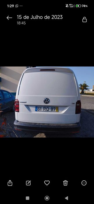 Espetacular VW Caddy  Comercial 2.0TDI DE 150CV