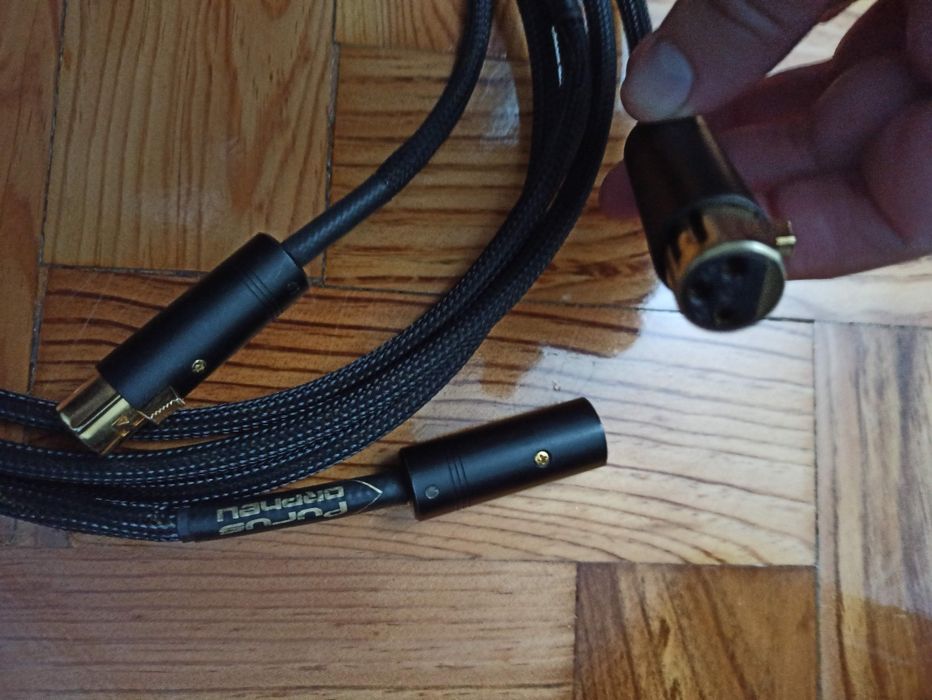 Cabos XLR Purus Orpheu 1.5m