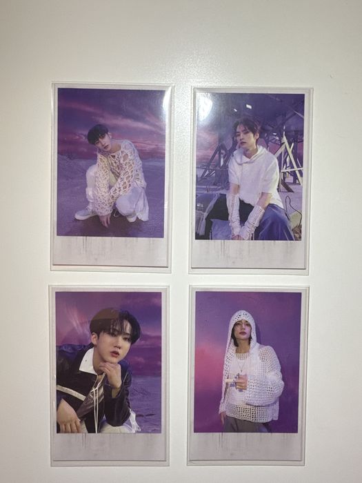 Stray Kids polaroids ROCKSTAR- (set.4)