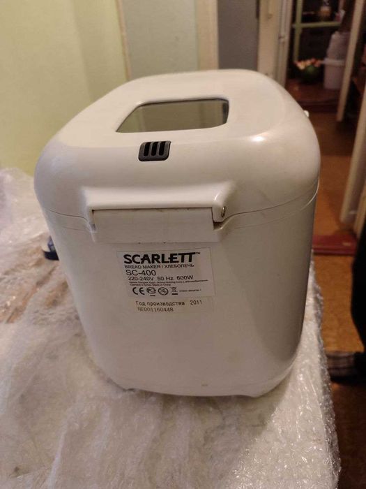 Хлебопіч Scarlett SC-400 600W Bread maker