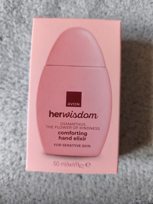 AVON HERWISDOM OSMANTHUS kojący eliksir do rąk - 50 ml