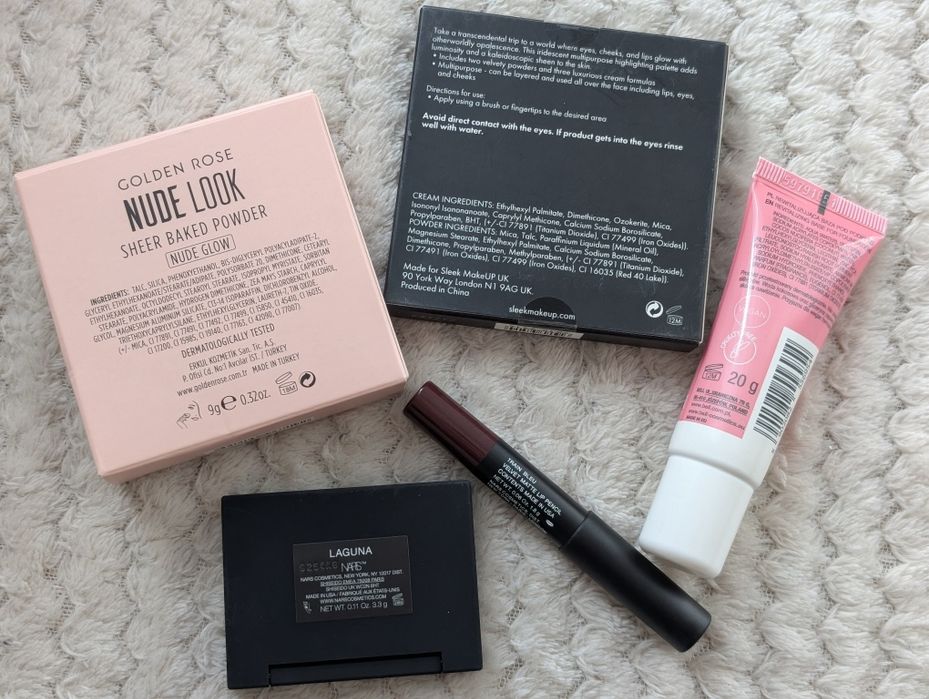 NOWE NARS Laguna + Velvet Matte Lip Pencil + Sleek + Golden Rose