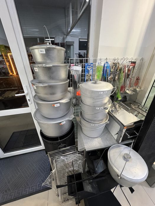 Казанок похідний. Котелок алюмінєвий. Казан походной для бограча, ухи