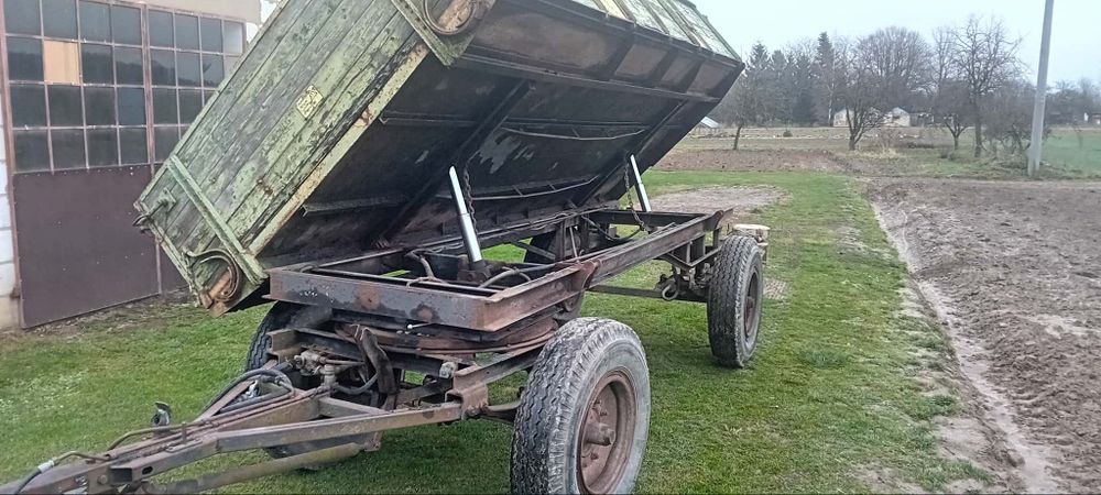 Przyczepa wywrotka niemiecka