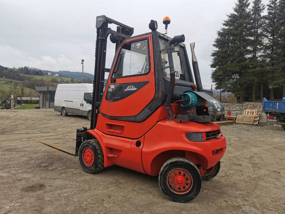 Linde H40T-04  LPG Widły 170cm Pozycjonej Kabina Sprzedaż Wynajem Zamiana