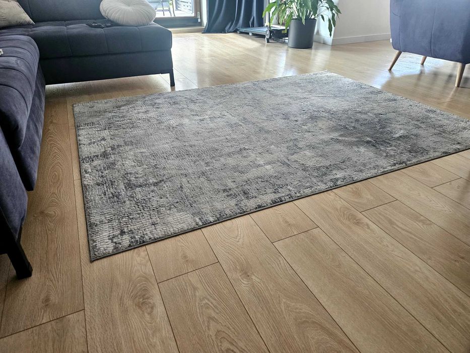 Dywan 160x221cm, Rustic Texture Komfort, szary