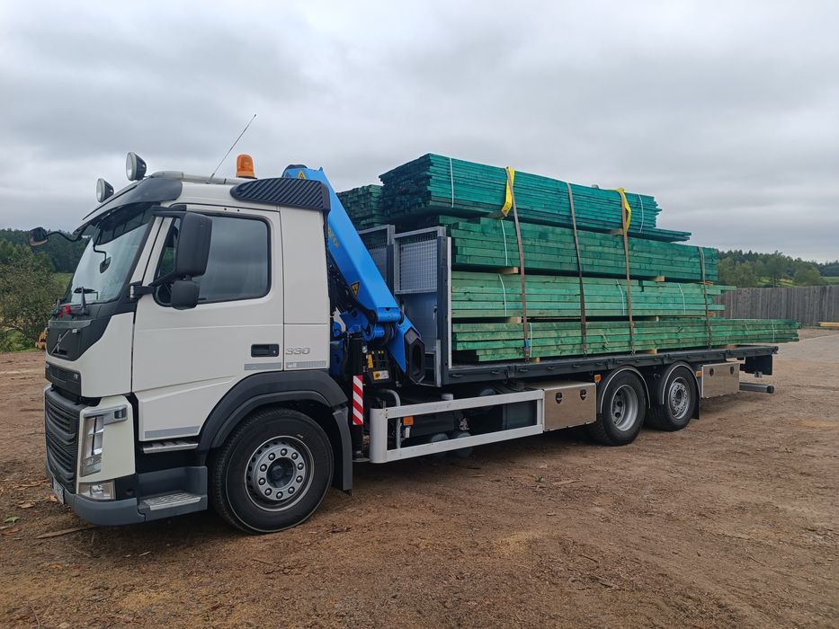 Więźba dachowa! Kantówki! Łaty, kontrłaty, deski elewacyjne! Transport