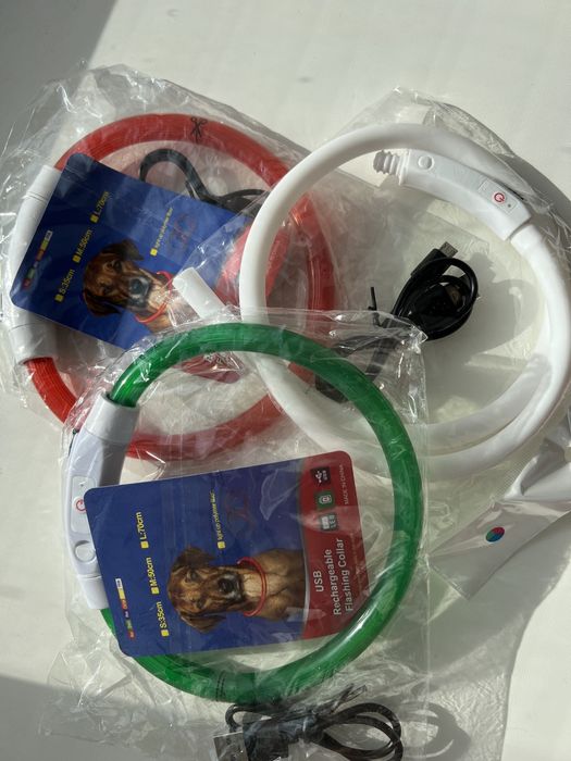 Светодиодный Led ошейник.