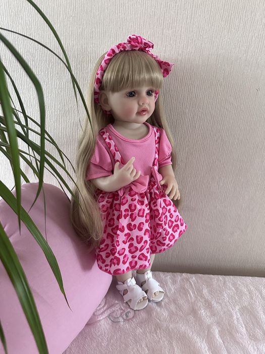 Лялька Реборн вінілова як жива