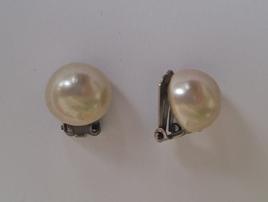 Klipsy z perłami