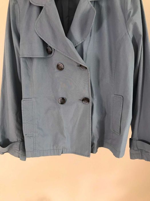 Błękitna ramoneska Marks & Spencer 18 XXXL 46 kurtka