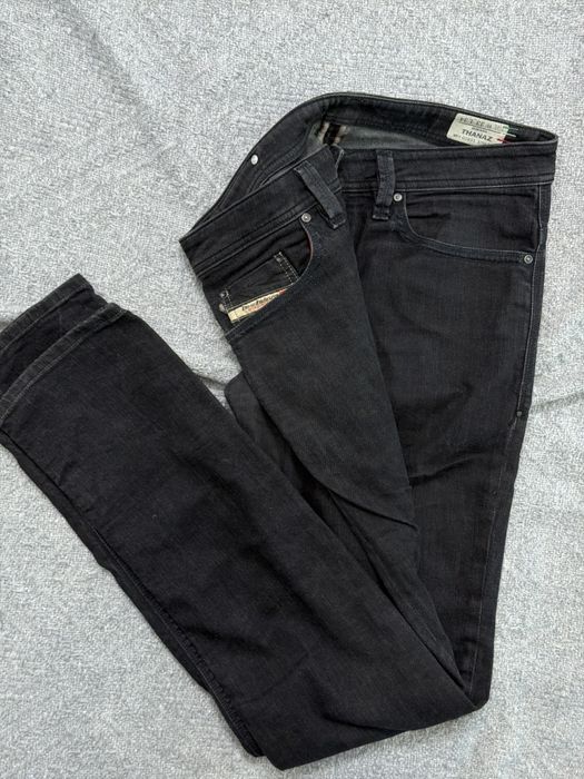 Czarne spodnie męskie Diesel w33