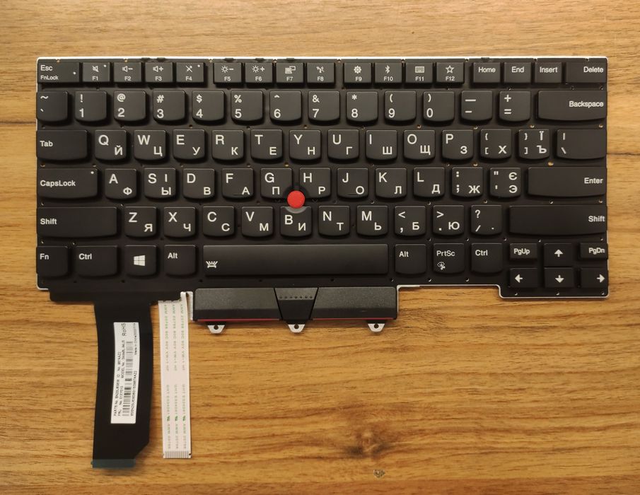 Клавіатура Lenovo e14, r14, s3 gen2