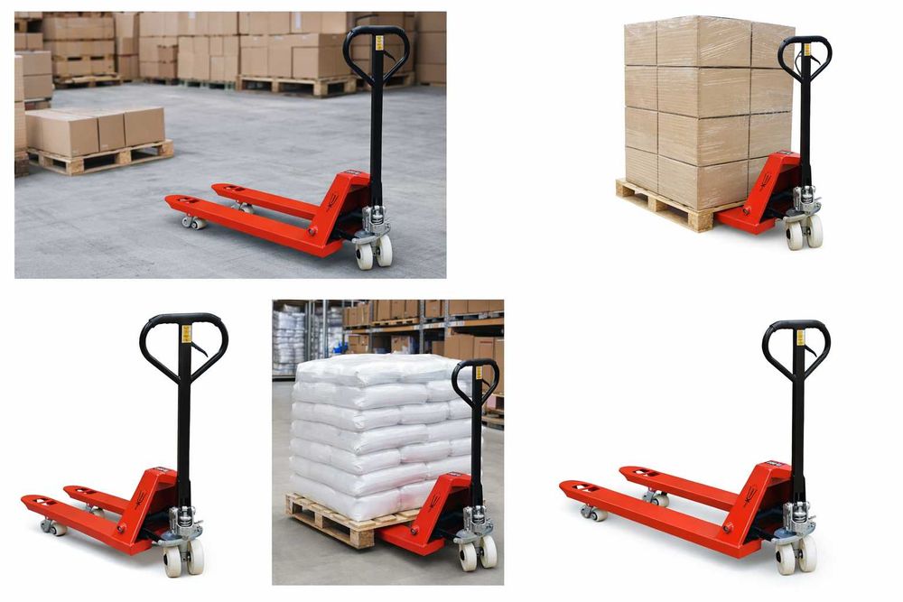 Paleciak 120x55 producent 2.5t ręczny wózek do palet paletowy