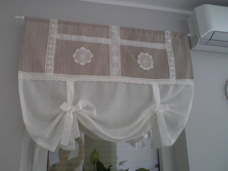 zazdrostki / lambrekiny z aplikacjami /