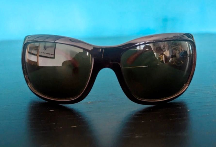 Óculos Chanel 6180 vintage Sunglasses in dark brown/burgundy