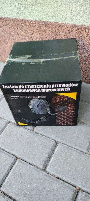 Zestaw do czyszczenia kominów.
