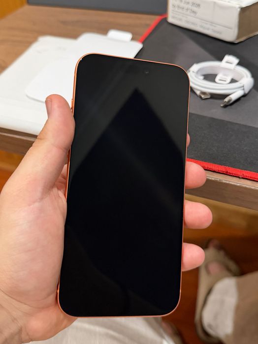 iPhone 17 pro max laranja 100%bateria