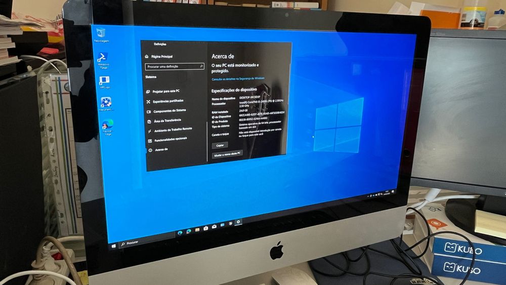 Apple iMac 24" mid2011 com disco SSD e Boot Camp com Windows 1064751082575491123