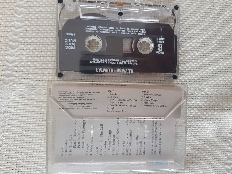 Iluvatar - kaseta amerykańskiego zespołu grającego progresywny rock