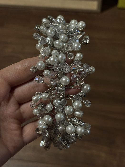 Обруч на голову ручная работа