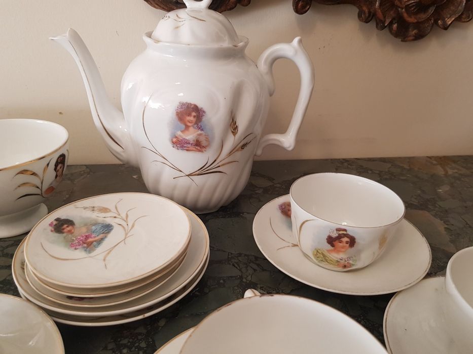 Peças de chá soltas da Vista Alegre